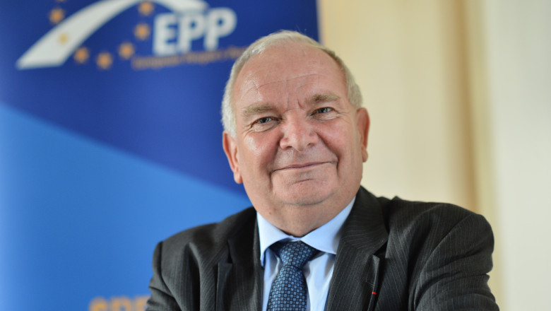 Vasile Blaga se intalneste cu Joseph Daul, presedintele Partidului Popular European Imagine