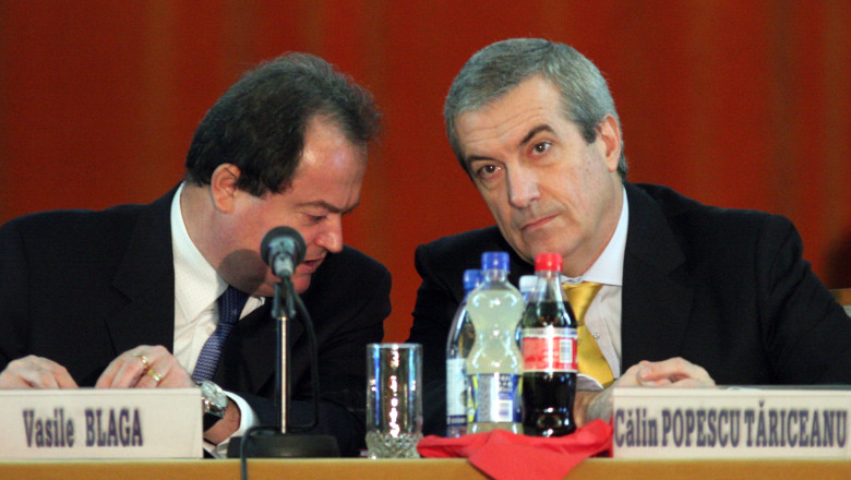 Vasile Blaga: Tariceanu, om de dreapta, extrem de serios, si cu care noi, PDL, am lucrat foarte bine Imagine