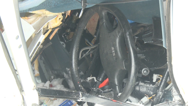 VASLUI. Accident pe calea ferata. Patru oameni au murit Imagine