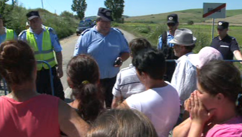 VASLUI. Localnicii din Pungesti au protestat, nefiind convinsi de incetarea explorarii Imagine
