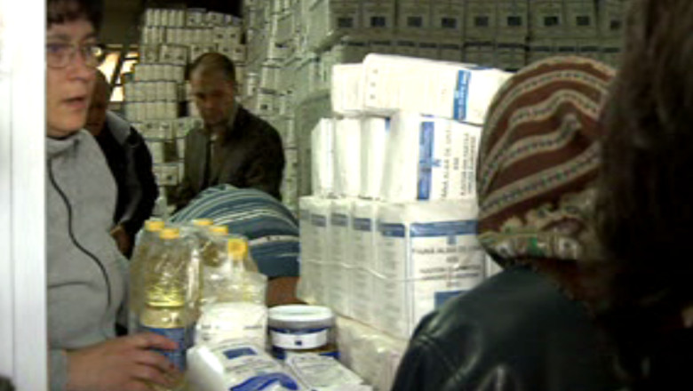 VASLUI. O mie dintre beneficiarii ajutoarelor de la UE nu au venit sa-si ridice pachetele Imagine