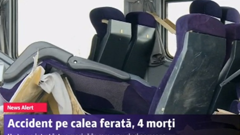 VASLUI. Patru morti, dupa ce un tren interregio a intrat intr-un autovehicul Imagine