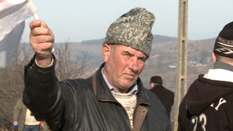 VASLUI. Protest cu batrani si bolnavi la Pungesti Imagine