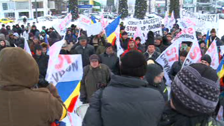 VASLUI. Protestatarii fata de explorarea gazelor de sist ameninta: anul 2014 va fi unul plin Imagine