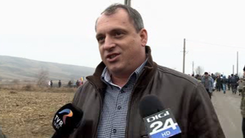VASLUI. Senatorul Dan Marian, alungat de la primul protest autorizat din Pungesti Imagine