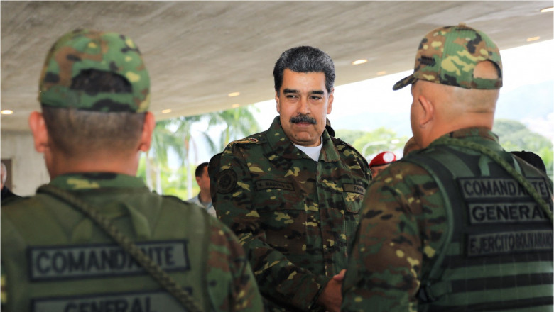 Venezuela se pregateste de razboi la granita cu Guyana. Armata lui Maduro fortifica o insula anexata in anii '60 Imagine
