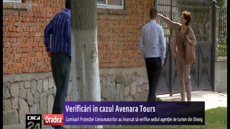 Verificari in cazul Avenara Tours. Comisarii Protectiei Consumatorilor au incercat sa controleze sediul agentiei de turism din Diosig Imagine