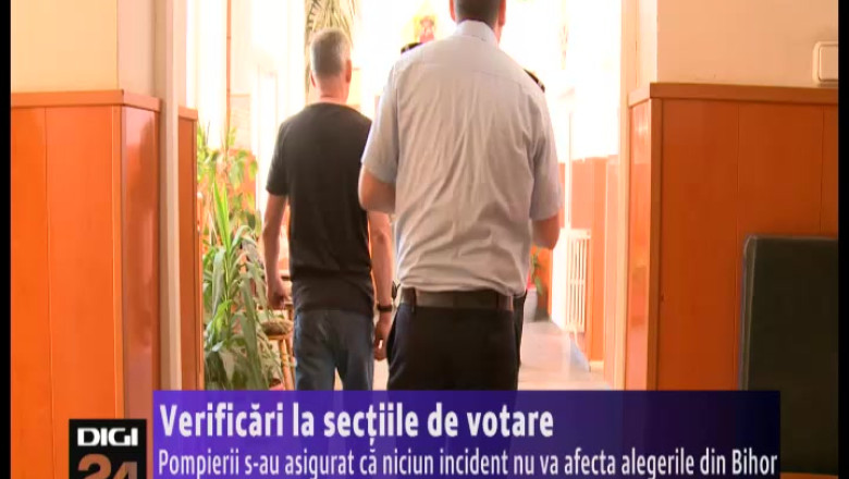 Verificari la sectiile de votare Imagine