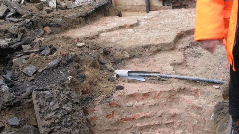 Vestigii istorice, descoperite in Piata Sfantu Gheorghe din Timisoara Imagine