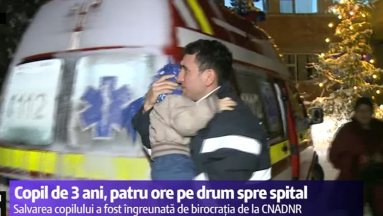 Viata unui copil de 3 ani, pusa in pericol de birocratie: „Nu e zona noastra, nu deszapezim” Imagine