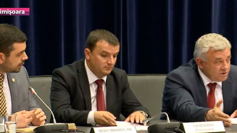 Vicepresedintele CJT,  Marian Constantin Vasile, schimbat din functie cu Florian Zanfir Imagine