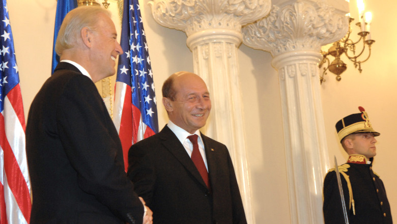 Vicepresedintele SUA Joe Biden l-a sunat pe presedintele Basescu. Statul de drept, din nou mentionat Imagine