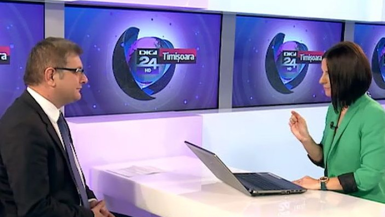 Viceprimarul Dan Diaconu, la Digi24 Timisoara, despre inchiderea strazilor din centrul istoric Imagine