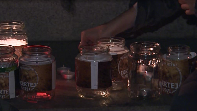 Victimele tragediei de la Certej au fost comemorate la Iasi Imagine