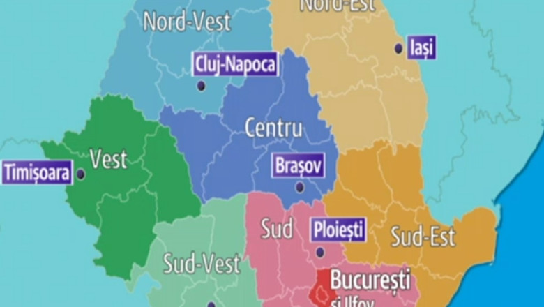 Victor Ponta: Actualele opt regiuni de dezvoltare ale tarii sunt prea mari Imagine