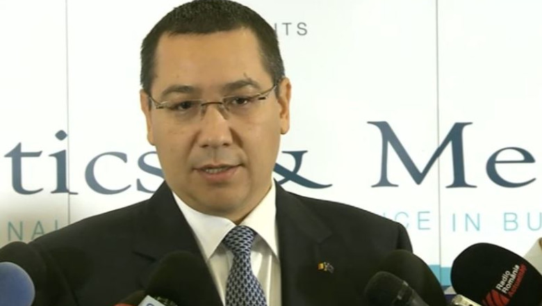 Victor Ponta: Actualul presedinte nu are niciun fel de legitimitate sa mai propuna ceva Imagine