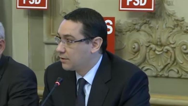 Victor Ponta: „Cel mai important obiectiv este sa avem un presedinte care sa fie tot ceea ce nu a fost Basescu” Imagine