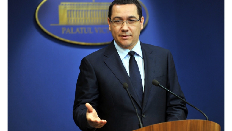 Victor Ponta, declaratie de presa la 17.30 Imagine