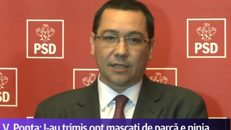 Victor Ponta, despre Radu Mazare: I-au trimis opt mascati de parca e ninja Imagine