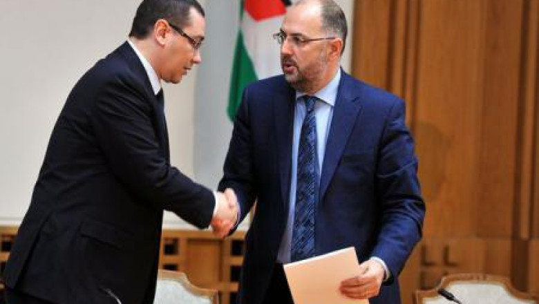 Victor Ponta, discutii cu liderul UDMR Kelemen Hunor Imagine