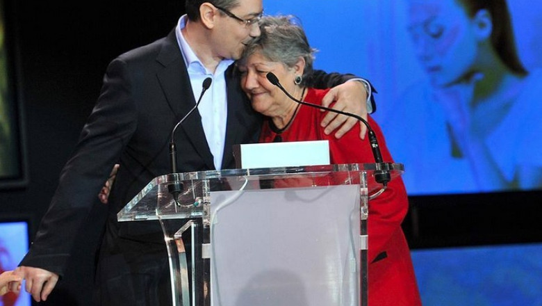 Victor Ponta: E o mare suferinta sa vad ca mama si sora mea sunt linsate mediatic, doar ca sa fiu eu lovit politic Imagine