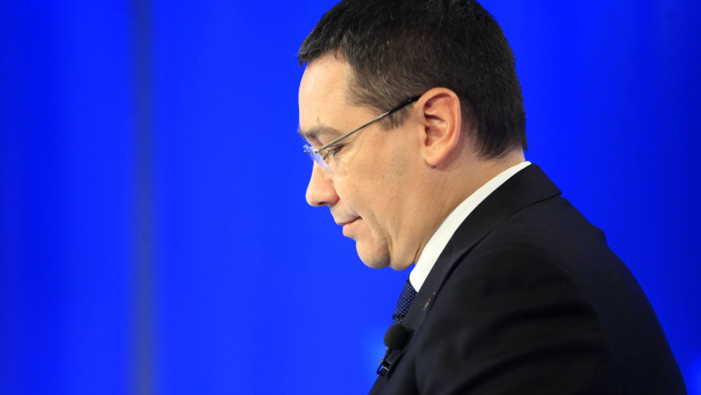 Victor Ponta isi asuma esecul votului din diaspora la prezidentialele de anul trecut Imagine