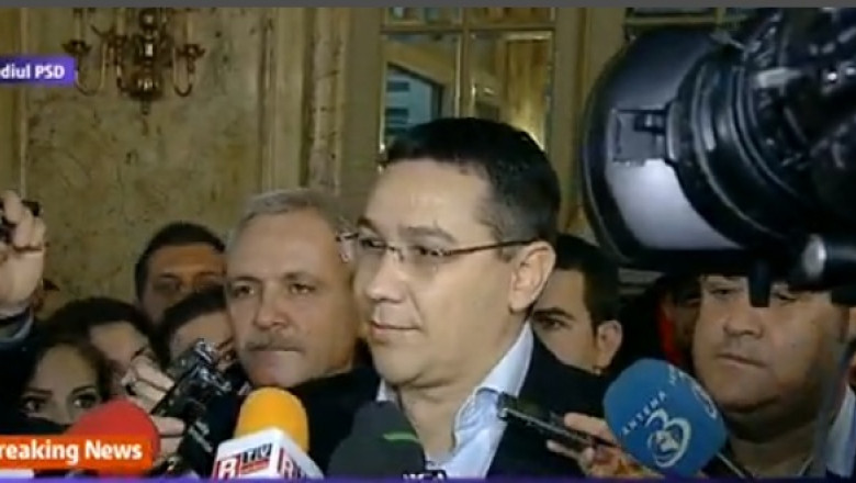 Victor Ponta: L-am sunat pe Klaus Iohannis si l-am felicitat pentru rezultatul la vot Imagine