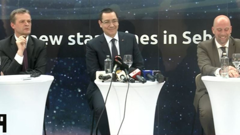 Victor Ponta, la Sebes: Ma bucur ca n-am facut aceeasi greseala din 2009, cand Daimler a investit in Ungaria Imagine