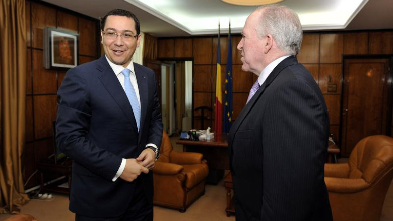 Victor Ponta s-a intalnit cu directorul CIA Imagine