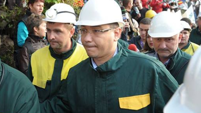 Victor Ponta, suparat pe „oamenii politici romani” care „s-au invartit ca titirezul” dupa protestele fata de proiectul Rosia Montana Imagine