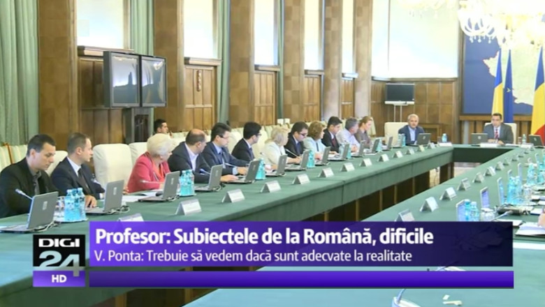 Victor Ponta: „Uneori chinuim copiii mai mult decat ii invatam”. Replica sa vine dupa criticile la adresa examenului de Limba Romana la Evaluarea Nationala Imagine