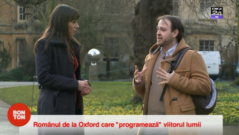 Victor Prisacariu, cercetator la Oxford: Exista probleme si in Europa, in America, in Asia, dar noi nu le vedem decat pe ale noastre Imagine