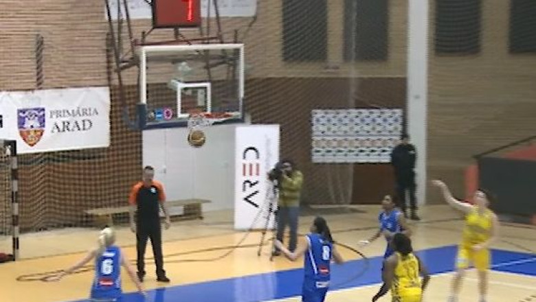 Victorie inainte de play-off. ICIM Arad a invins Universitatea Alba Iulia, scor 78-65 Imagine
