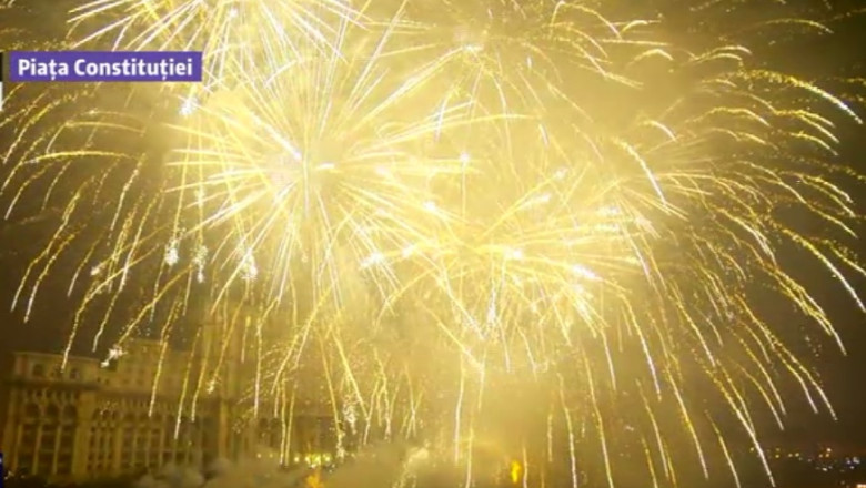 VIDEO. 15 minute de fascinatie. Cum s-a vazut cel mai grandios spectacol de artificii din Romania Imagine