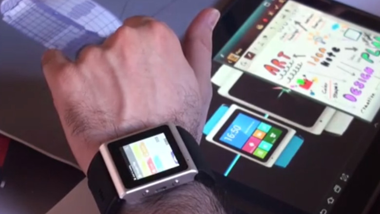 VIDEO. A.I Watch, ceasul-telefon care ameninta Samsung Galaxy Gear Imagine