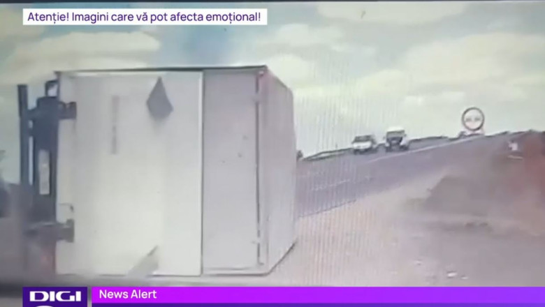 VIDEO Accident cu trei masini pe „Drumul mortii”: Momentul impactului a fost surprins de o camera de bord Imagine