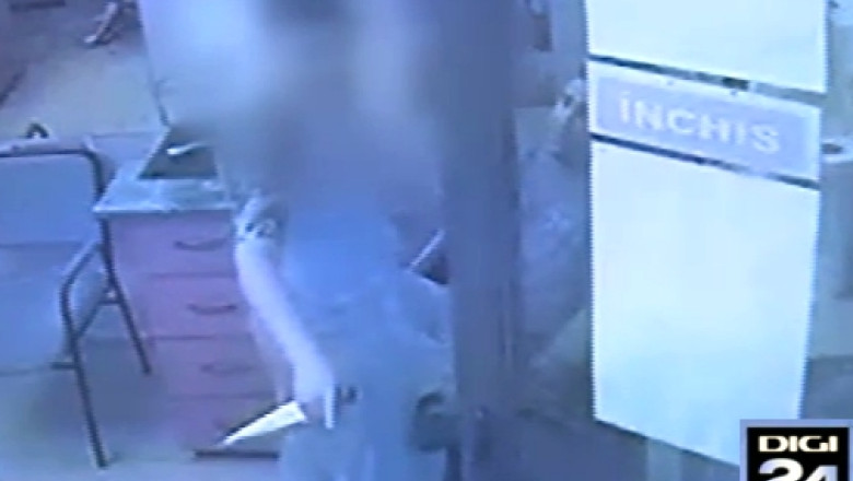 VIDEO Amenintari cu cutitul intr-o frizerie din Iasi Imagine