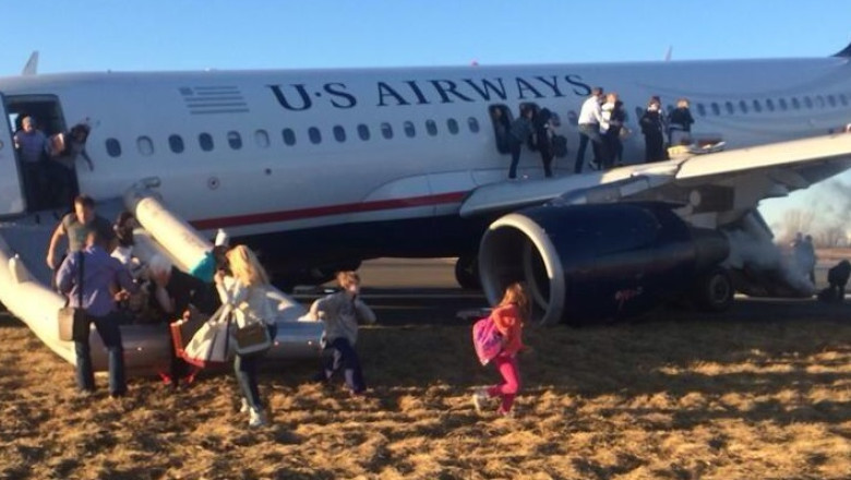 VIDEO. „Avionul meu s-a prabusit!” Decolarea ratata a unei aeronave, filmata de o pasagera Imagine