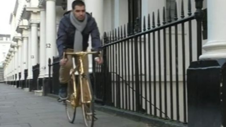 VIDEO. Bicicleta de 400.000 de dolari Imagine