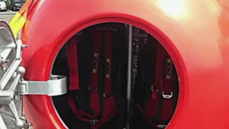 VIDEO. Capsula anti-tsunami, inventata de americani Imagine