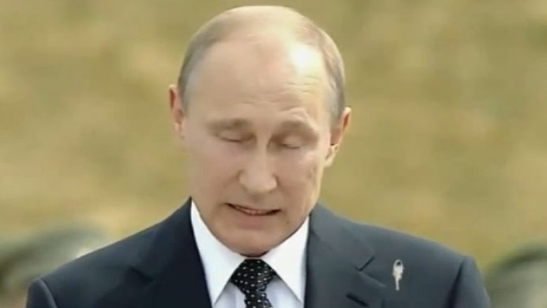VIDEO. Ce i s-a intamplat lui Vladimir Putin in timpul unui discurs Imagine