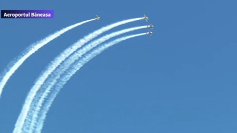 VIDEO. Cel mai mare spectacol aviatic din Romania are loc astazi pe aeroportul Baneasa Imagine
