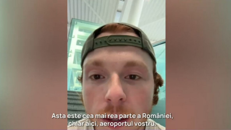 VIDEO „Cel mai prost aeroport din Europa”. Un vlogger american celebru spune ca s-a „copt” la 37 de grade pe Otopeni Imagine