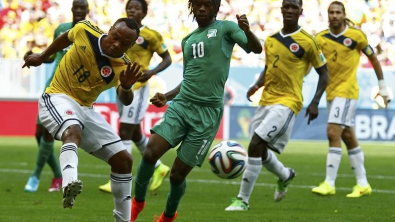 VIDEO CM Brazilia 2014. Columbia – Coasta de Fildes: 2-1. Ivorianul Die a intrat pe teren la doua ore dupa moartea tatalui sau Imagine
