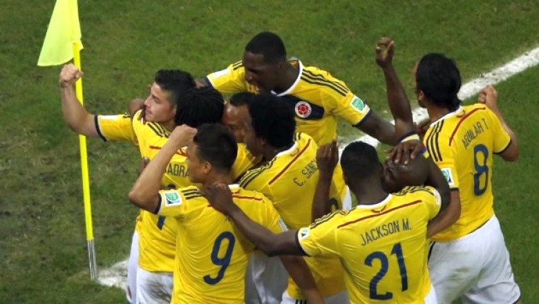 VIDEO CM Brazilia 2014. Victorie fara emotii in meciul Columbia – Uruguay: 2-0 Imagine