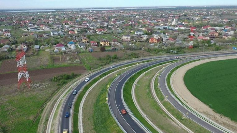 VIDEO. CNAIR anunta ca stadiul lucarilor la tronsonul 4 al Drumului Expres Craiova-Pitesti a ajuns la 48% Imagine