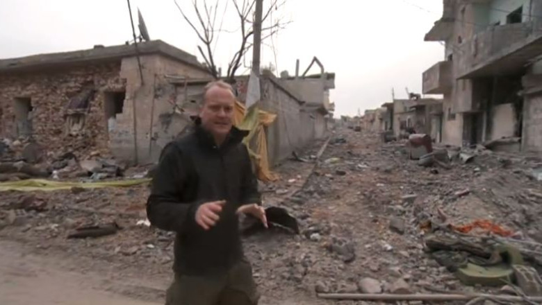 VIDEO. Cum arata orasul sirian Kobani, eliberat de sub controlul Statului Islamic dupa patru luni de confruntari Imagine