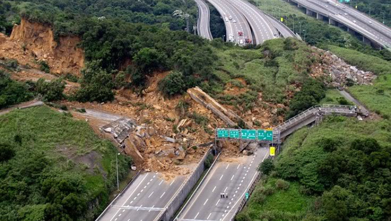 VIDEO. Cum au supravietuit patru oameni unei alunecari de teren produse in China Imagine