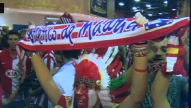 VIDEO. Cum s-a trait finalul meciului Barcelona-Atletico in fieful suporterilor madrileni Imagine