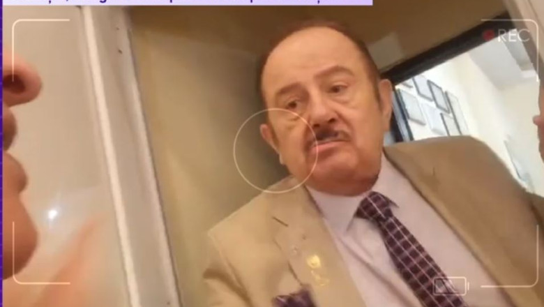 VIDEO Dan Morega face noi amenintari, dupa ce a impins si lovit o jurnalista Digi24. Procurorii cer arestarea preventiva Imagine